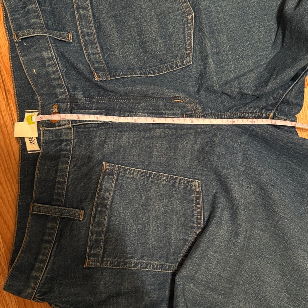 Madewell Women's Blue Flare & Wide Leg Jeans - Picture 15 of 16